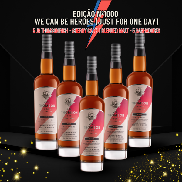 RIFA Nº 1000 - WE CAN BE HEROES (JUST FOR ONE DAY)